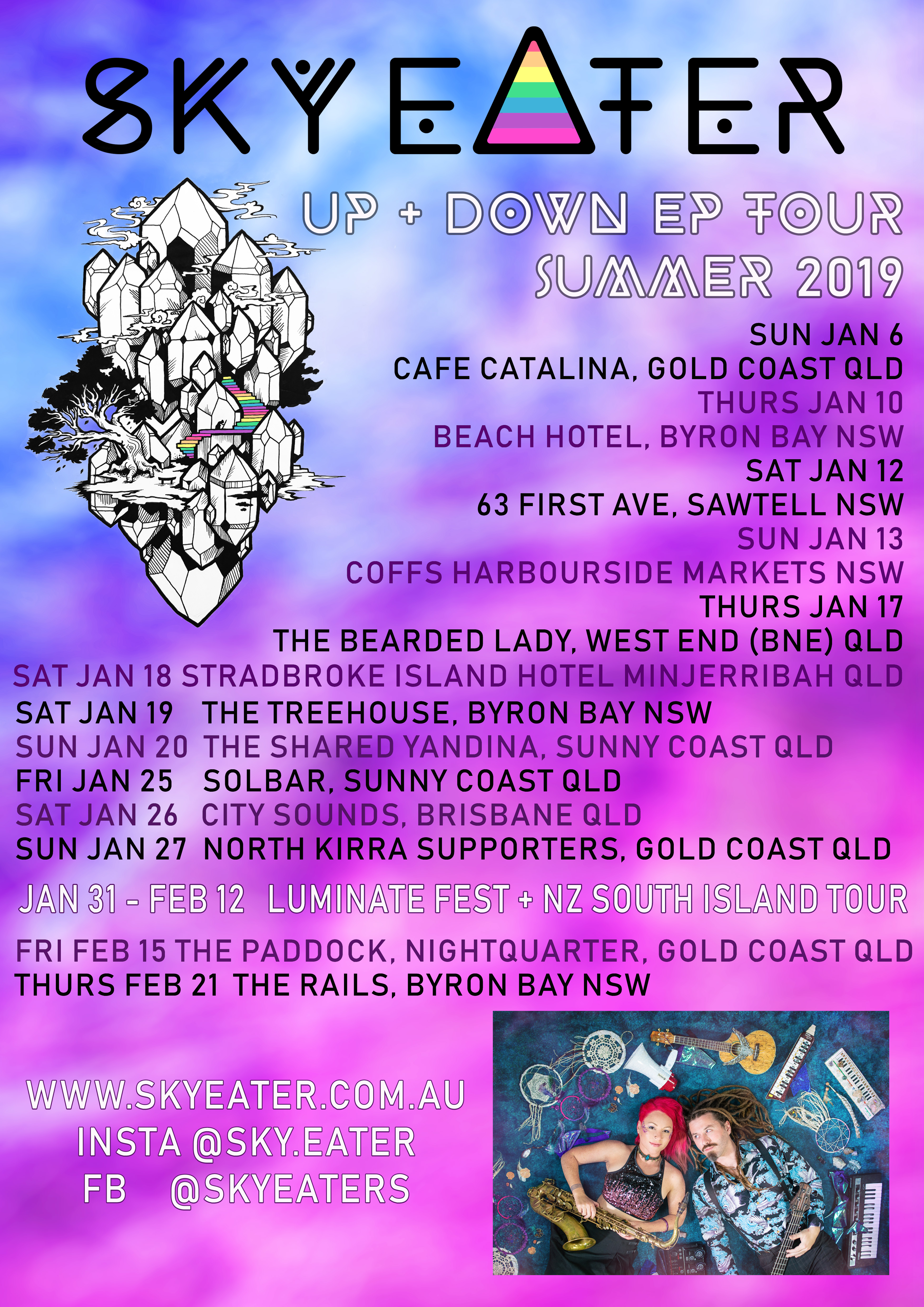 EP Launch Tour 2019 jan feb lighter final